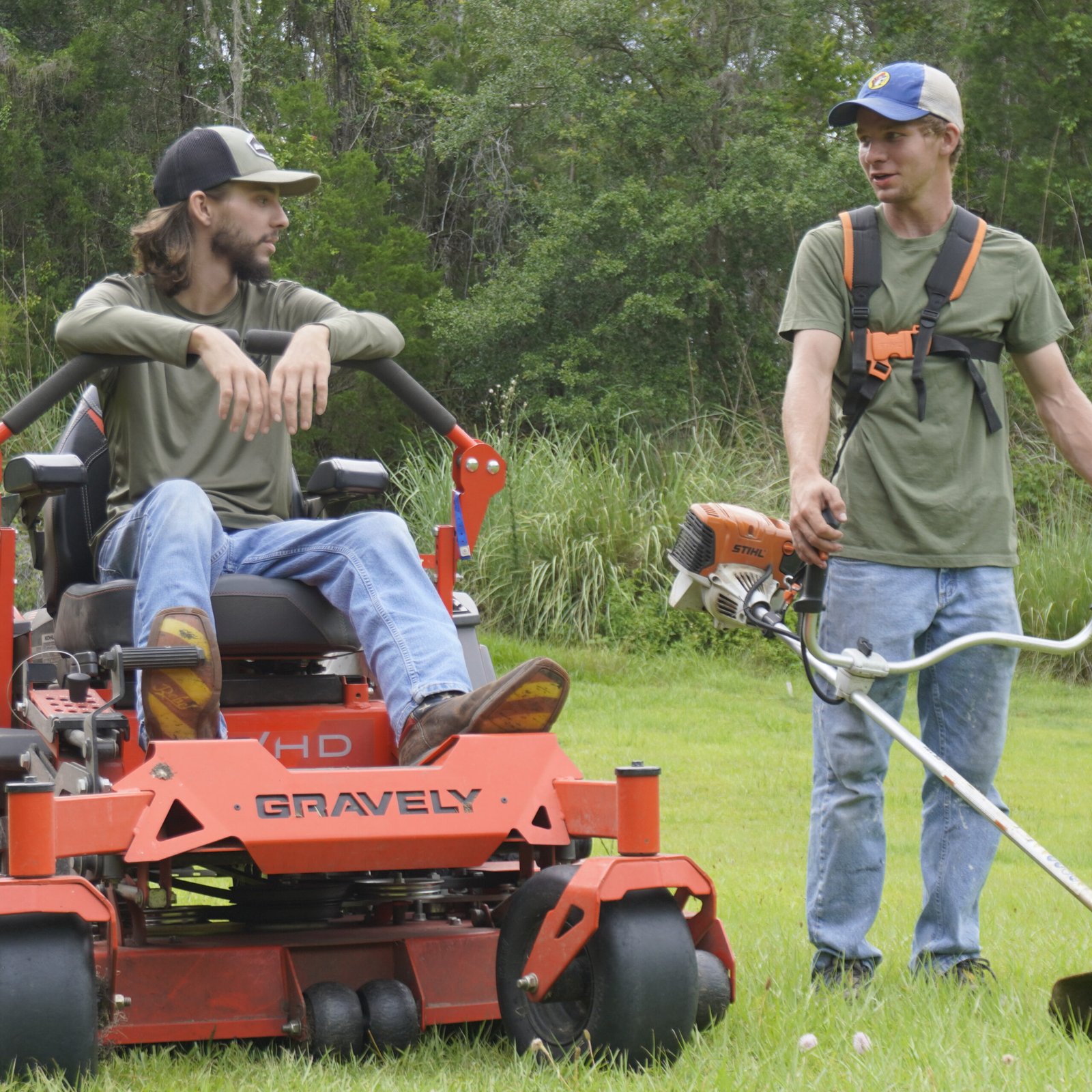 Mowing work from Tons Agricultural Services.